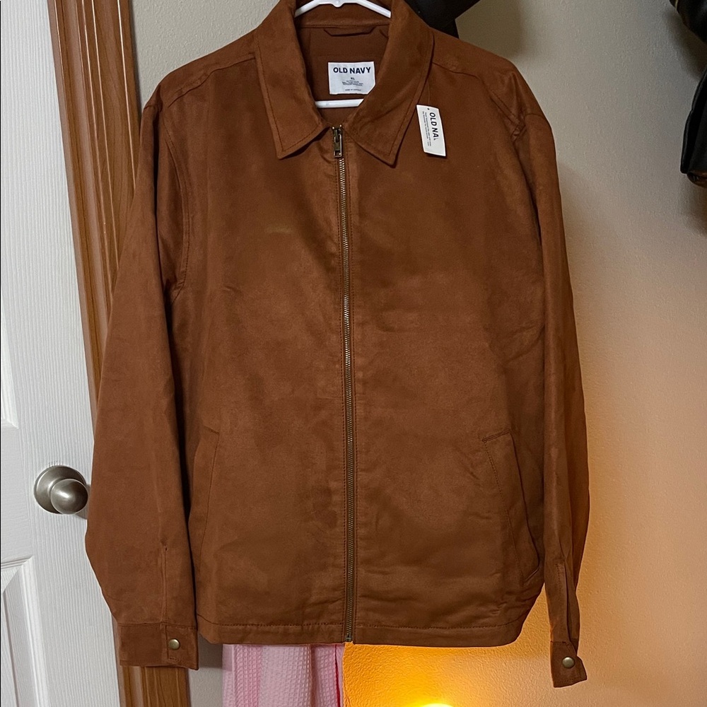 Old Navy Men's Tan Jacket NWT - Picture 2 of 16